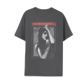 Gray t-shirt with graphic design and 'Fefe Dobson' text 
